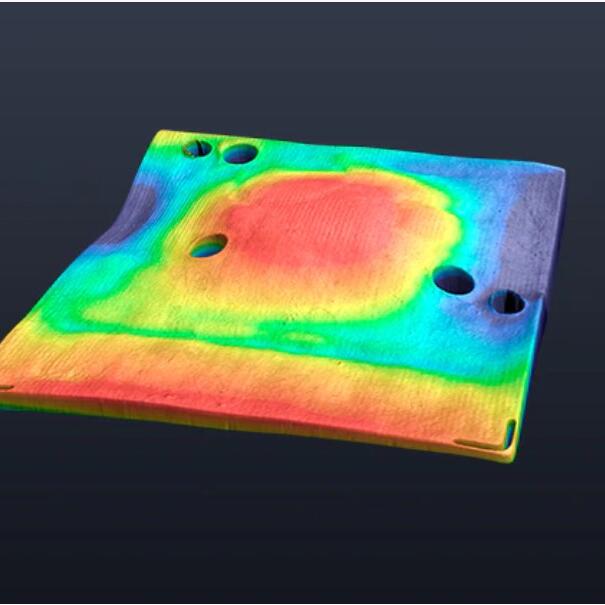 hochpräzise 3D-Messung der gesamten Oberfläche
